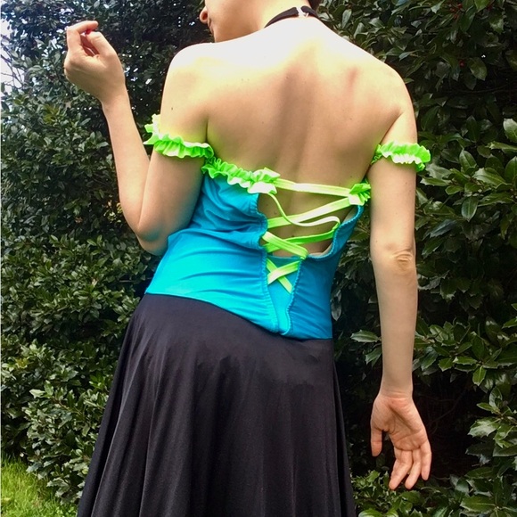 Can Can Contemporary Dance Costume - Picture 5 of 8